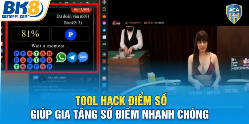 Tool hack điểm số giúp gia tăng số điểm nhanh chóng 